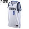 Maillot Basket Enfant Dallas Mavericks Josh Green 8 2022-23 Nike Association Edition Blanc Swingman